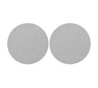 Mtlavishness 2pcs Puck Screen Double Layer 1.7mm Thickness 150um Stainless Steel Reusable Puck Filter Screen for Portafilter Filter Basket (58mm / 2.3in)
