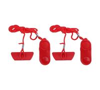 Mtlavishness 2pcs Treadmill Universal Safety Key Replacement for 9600 GTS7 M8 M9 Running Machine Magnetic Safety Switch Essential Emergency Stop Device with ABS and Magnet