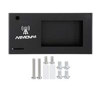 Mtlavishness 3.2inch Aluminum Alloy Housing for MMDVM Motherboard Firm Long Lasting with Best Heat Dissipation Effect Suitable for MMDVM Motherboards in Various Electronic Devices (Black)