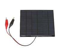 Mtlavishness 3.5W 18V Polycrystalline Silicone Solar Cell Charger with Tiger Clip for DIY High Efficiency Easy Installation and Energy Saving for Home and Outdoor DIY Projects
