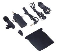 Mtlavishness 3 in 1 Wireless Lavalier Microphone for Video Recording and Live Streaming with Stable Signal Mini Noise Reduction Function 2.4G Band Specific Chip 360 All Round