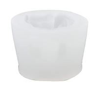 Mtlavishness 3D Angel Easy to Demold Reusable Food Grade Silicone Ideal for DIY Home Decoration and Candle Making Weighing Approximately 473 495g (One-Handed face Angel)