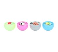 Mtlavishness 3D Decompression Infinite Flip Fingertip Puzzle Game Stress Relief Toy For Kids Adults 5 1cm ABS Spherical Sensory Toy Funny 3D For School Outdoor