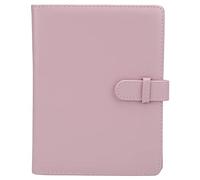 Mtlavishness 3in Universal Digital Photo Album for Mini Pink Holds 128 Photos in PU Leather and Non-woven Fabric Ideal for Recording and Showing Memories (Rosa)