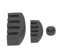 Mtlavishness 3Pcs Violin Cello Mute Set Durable Soft Aging Resistant Rubber Practice Silencer Ideal for Silent Practice at Night for All Sizes of Violins
