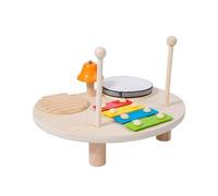 Mtlavishness 4 In 1 Drum Set Wooden Music Percussion Instrument Multifunctional Musical Invention for Rhythm Exploration and Creativity Ideal for Christmas and Birthday Presents
