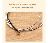 Mtlavishness 4 PCS Violin Strings Universal Full Set G D A E Fiddle String for 3/4 4/4 Violins with Plated Ball Ends Featuring Stainless Steel and Magnesium Aluminum Wound (Type 3)