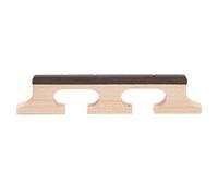 Mtlavishness 4 String Banjo Bridge Rosewood Decorative Robust Wooden 3 Leg Ideal for Music Class Sturdy Practical Lightweight Standard Size Replacement for Old Broken Banjos
