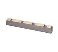 Mtlavishness 4 String Bass Nut Premium Brass Replacement For Guitar Bass Easy Installation Standard 38mm Size Ideal For Upgrading Four String Guitar Bass Jazz Style Bass