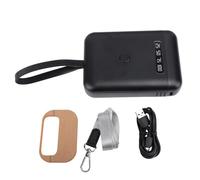 Mtlavishness 405nm LED Hair Extension Light Handheld Rechargeable Hair Extension Tool With 5000mAh Battery For Fuller And Looking Hair At Home Or Professional Salons Lightweight (Black)