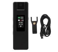 Mtlavishness 4K Wearable Body Video Recorder with 180 Degree Rotating Lens and WiFi Hotspot for Outdoor Activities Interviews Learning and Meeting Documentation This state of the