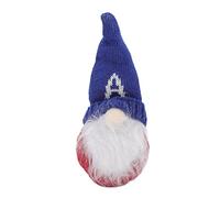 Mtlavishness 4th Of July Patriotic Gnome Decorations Independence Day Party Ornaments Knitted Alphabet Faceless Doll Props S, Cloth, Shown, Approx. 57g (A)
