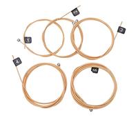 Mtlavishness 5 String Bass Guitar Strings Professional Replacement for Clear Tones and Easy Installation Ideal for Bass Learners and Players Metal Made for 5 String Wooden Bass
