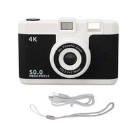 Mtlavishness 50MP 1080P Digital Camera With 8X Digital Zoom And 2.4 Inch Screen For Travel Gatherings And Everyday Use Compact Small Camera With 800mAh Built In Battery Black (Black)