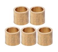 Mtlavishness 5PCS Billiard Cue Tip Copper Hoops 10.2mm Replacement Ferrule Snooker Pool Cue Tips for Cue Stick Premium Copper Construction for Enhanced Stability and Accurate