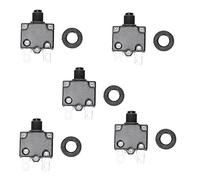 Mtlavishness 5pcs Electric Air Compressor Circuit Breaker Overload Over Current Protection Switch (15A)