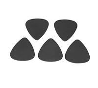 Mtlavishness 5Pcs Guitar Picks For Acoustic Folk Musicians Comfortable Flexible PVC Material Ideal For Practice And Performance 071mm Black