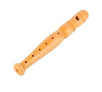 Mtlavishness 6 Holes Vertical Flute Wooden Short Clarinet Excellent Woodwind Musical Instrument for Children Beginners Producing Various Sounds Safe And Durable For Music Learning