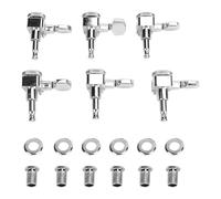 Mtlavishness 6 Pcs 6R Guitar Machine Head Metal Right Handed Acoustic Guitar String Tuning Pegs Premium Metal Construction Quick Tuning Easy Installation For Acoustic Guitars