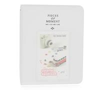 Mtlavishness 64 s 3in Mini Photo Album For Polaroid And Instant Cameras Elegant Design For Daily Storage Wedding Guestbook And Holidays Unfolded Size 24x14 5cm Acceptable Photo