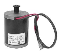 Mtlavishness 6812 Quality 24V 100W Direct Current Synchronizing Wheel Electric Motor for Electric Bike Scooter Premium Aluminum Construction Stable Performance Metal Belt Pulley