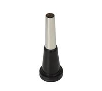 Mtlavishness 7C Trumpet Mouthpiece Metal And ABS Durable Design For Bb Trumpet Suitable For Beginning And Intermediate Players White Red Beige Black Color Options (Black)