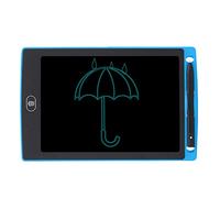 Mtlavishness 8.5inch LCD Writing Pad Children Smart Graffiti Drawing Board With Eye Feature For Kids To Draw And Write At Home Or School Monochrome Handwriting In Dark Blue Color (Dark Blue)