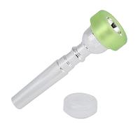 Mtlavishness 9.8mm 7C Trumpet Mouthpiece With Cover Copper And ABS Mouth Silvering Durable Universal For All Kinds Of Trumpet Players Promote Performance Deep Sound Instrument