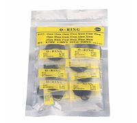 Mtlavishness 950Pcs Universal Rubber O Ring Watch Back Cover Seal Gaskets Set 12mm-30mm Diameter 0.6mm Thickness For Watch Battery Replacement And Water Repair (0.5mm)