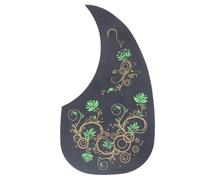 Mtlavishness Acoustic Guitar Pickguard Self Adhesive Decorative Scratch Plate Protect Your Guitar From Scratches Fit For 40 Inches To 41 Inches Acoustic Guitars With Premium PVC
