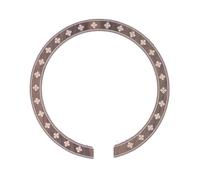 Mtlavishness Acoustic Guitar Soundhole Rosette Decal Sticker Match With 40inch 41inch Guitar And Durable Rosewood Material For Classical And Folk Guitars