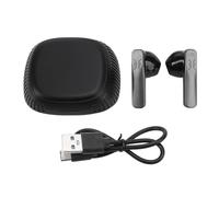 Mtlavishness AI Language Translator Earbuds with Noise Canceling 74 Languages & 70 Accents Bluetooth 5.3 Wireless Smart Translation Device APP Supported for Music and Call Ideal (Black)