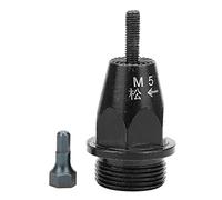 Mtlavishness Air Riveter Rivet Nut Gun Head Hard Alloy Pneumatic Pull Setter Riveting Tool PartsM8 Rivet Gun Head Pneumatic Riveter Head Riveter Parts Hard Alloy Material Wear (M5 Thread Gun Head