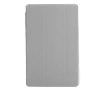 Mtlavishness AllDocube Iplay40 Tablet Protective Stand Cover Made Of PU With Hemming Anti Fall Design Slim And Light For Comfortable Watching And Reading (Silver)