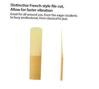 Mtlavishness Alto Saxophone Traditional s Strength 1 5 10pcs Box Flexible Responsive for Classical and Jazz Performances (Strength 2.5)