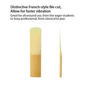 Mtlavishness Alto Saxophone Traditional s Strength 1 5 10pcs Box Flexible Responsive for Classical and Jazz Performances (Strength 1.5)