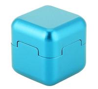 Mtlavishness Aluminum Portable Mini Magnetic Cue Tip Chalk Holder for Billiard Pool Snooker Secure Chalk Carrier with Strong Magnet Closure Lightweight Durable Design for Cue (Blue)