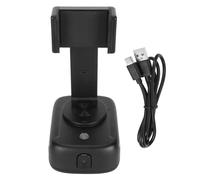 Mtlavishness Auto Face Tracking Phone Holder With 360 Degree Rotation And Gesture Recognition Ideal For Vlogging Selfie Live Streaming And Video Calls Made Of ABS And Electronic