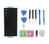 Mtlavishness Back Glass Cover Replacement Battery Door Housing Rear Panel for S22 Ultra 5G Ideal Fitment Exquisite Workmanship Premium Glass Material Long Service Time Easy (Green)