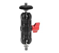 Mtlavishness Ballhead Arm Super Clamp Mount For Camera The Sturdy Rustproof Aluminum Alloy Design With 180 Degree Rotation At Both Ends Of Ball Head For Outdoor Featuring 1 4