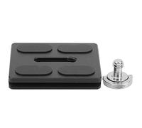 Mtlavishness Ballhead Quick Release Plate Made Of Aluminium Alloy High Precise CNC Machined Stable And Compatible With Most Tripod Ballheads For SLR Camera And Other Photography