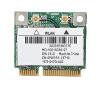 Mtlavishness BCM94322HM8L DW1510 Mini PCI E Wireless Network Card High Speed Dual Band 300Mbps Compatibility With Multiple Computers For Seamless Internet Connection