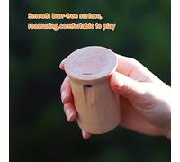 Mtlavishness Beech Wood Bird Call Whistle Flute For Preschool Music Enlightenment Sturdy Long Lasting Comfortable To Play Small Size Light Weight Suitable For Anywhere 7 6 X 5 1