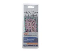 Mtlavishness Bicycle Chain 8 Speed High Carbon Steel Colorful Variable Speed Chain with Strong Compatibility Smoother Speed Change Compact Structure and High Performance for