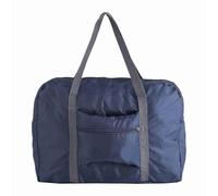 Mtlavishness Big Size Foldable Carry On Duffle Bag Nylon and Polyester Soft for Travel and Daily Storage Red Blue Dark Blue Optional (Deep Blue)