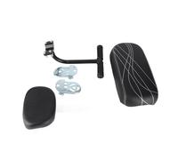 Mtlavishness Bike Child Rear Seat Cushion Set With Backrest Armrest Footrest Comfortable Safe And Easy To Install Bicycle Accessory For Kids' Back Seat Durable Elastic And Wear