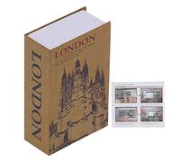 Mtlavishness Book Shaped Safe Box with Good Concealment for Storing Important Items at Home Approx 436g 18x11 6x5 5cm Password Initial Password 000