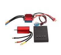 Mtlavishness Brushless Motor ESC Kit 5900KV Brushless Motor 35A ESC Programming Card Combo Set Ideal for 1/12 RC Cars Offering High Performance and Durability
