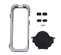 Mtlavishness Camera Cage Fit for X5 Action Camera Aluminum Alloy Protective Frame with Lens Cap Cold Shoe & 1 4 Inch Thread Hole Ideal for Outdoor Vlogging and Action Sports