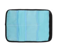 Mtlavishness Camera Lens Filter Case Premium Nylon Foldable Shockproof for Photographers and Travelers Compatible with 25 86mm Round Filters and 83x100 Square Filters Holds Up to (for 4pcs)